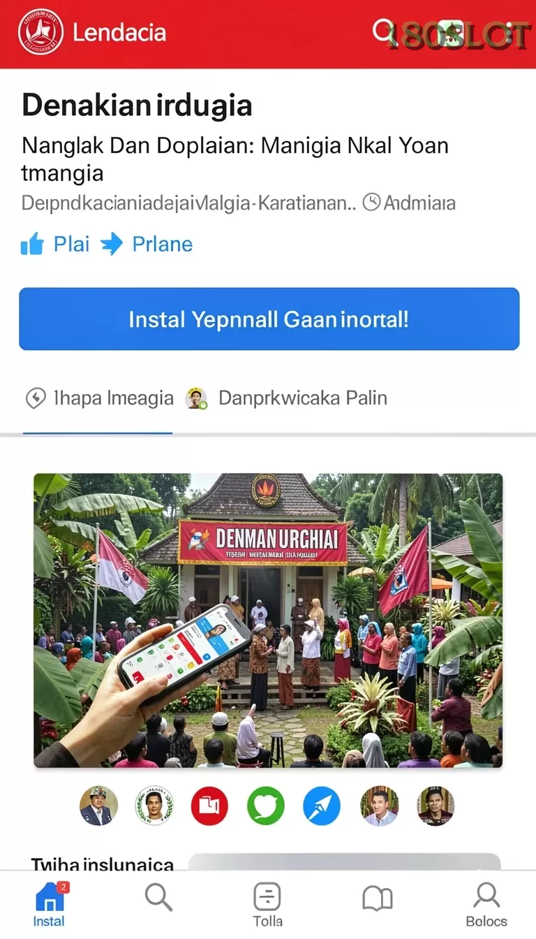 Cuplikan layar EVIP3 — menu navigasi